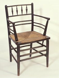 Sillón hecho para Morris & Co. c.1864-65